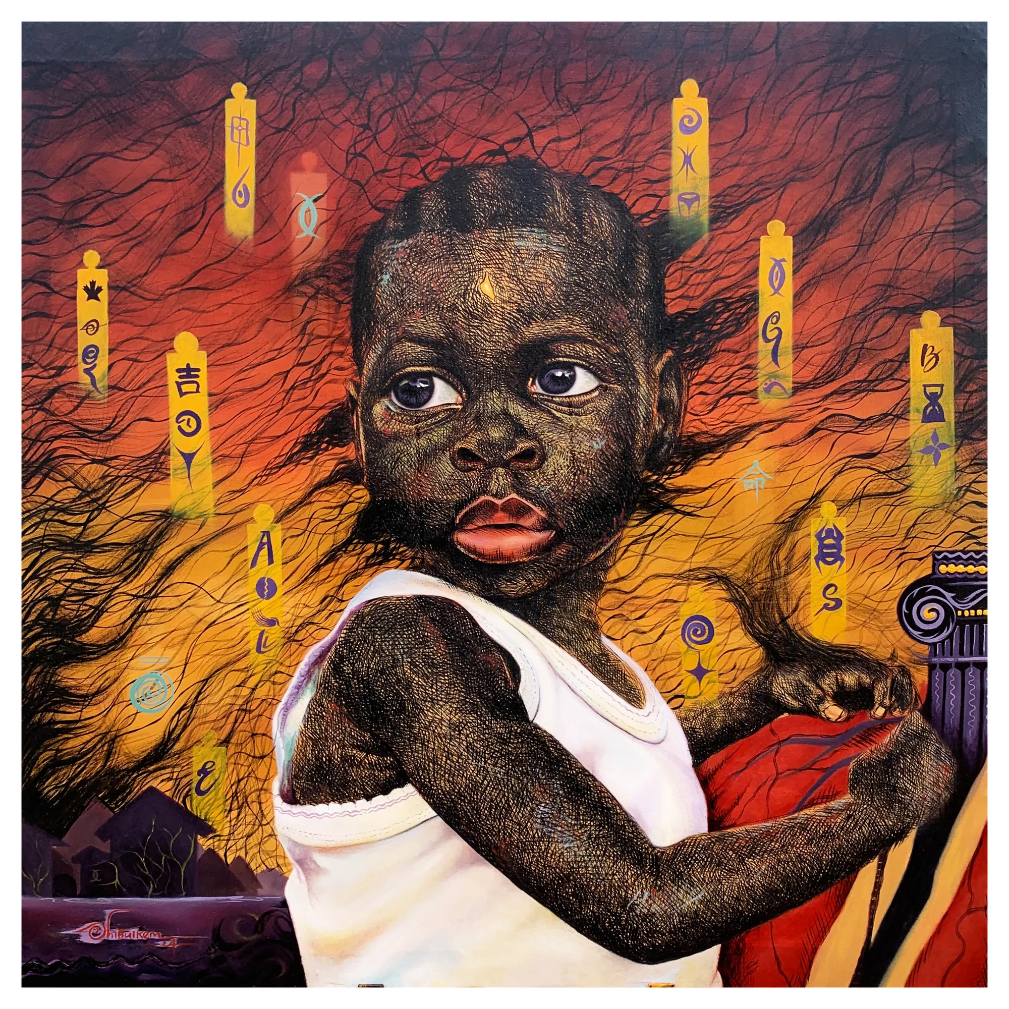Art Is Everywhere (Hybrid) 2024 by Samuel Chibuikem
