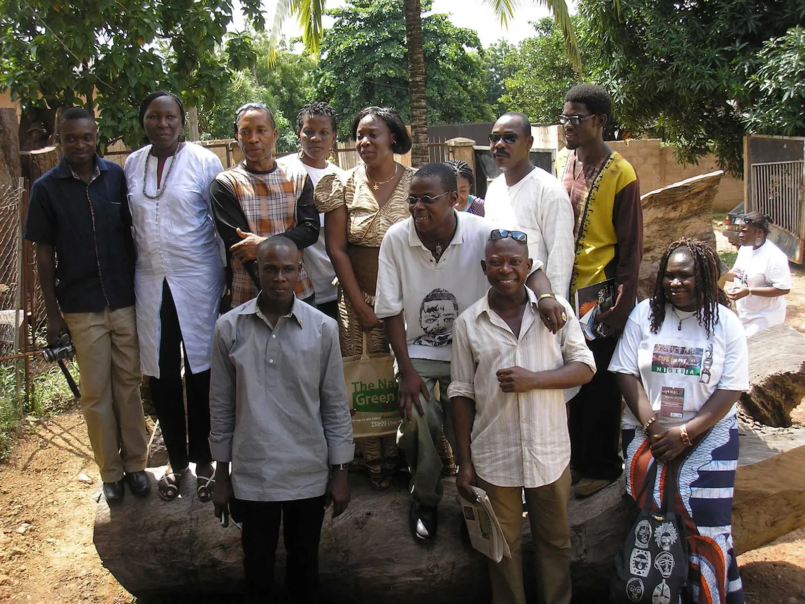 Tour of Cyril Nwokoli Studio, 2008